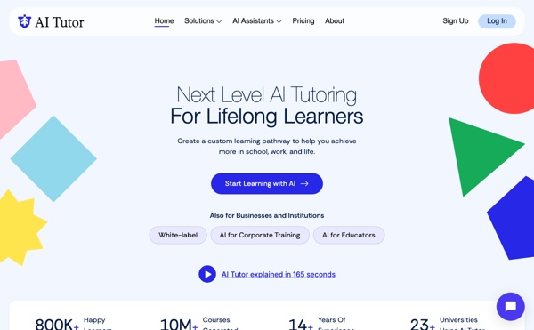 AI-Tutor.ai website
