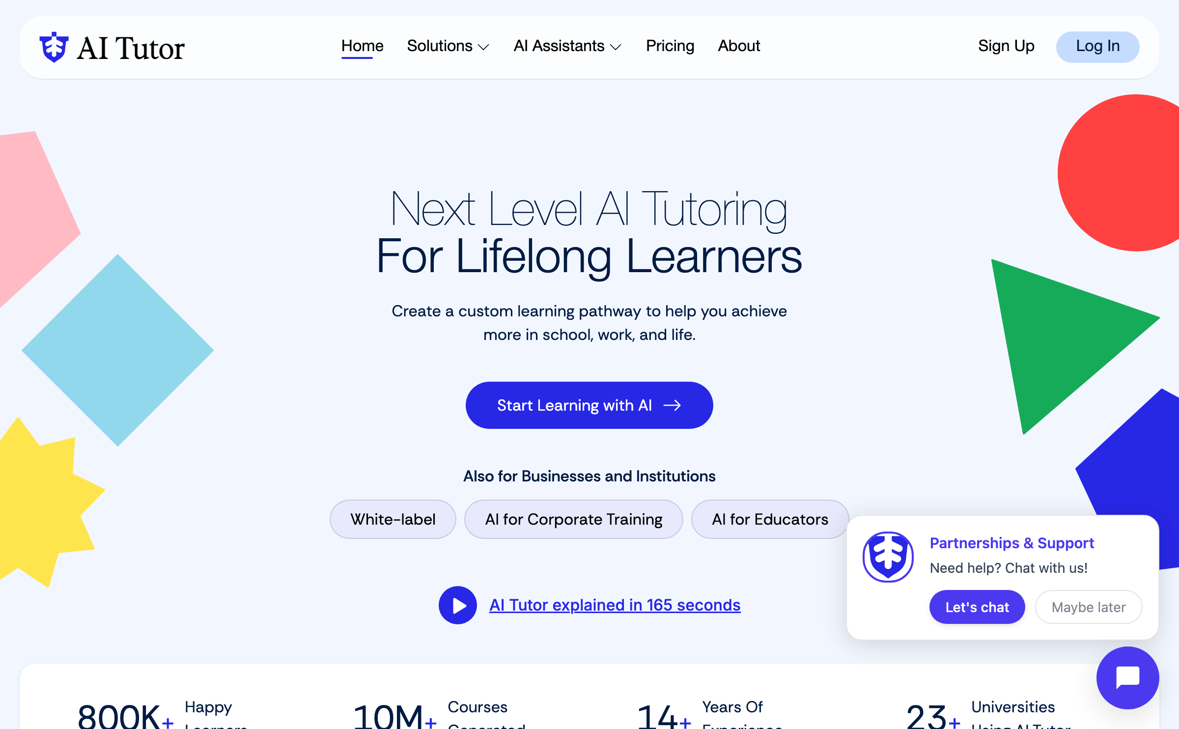 AI-Tutor.ai website